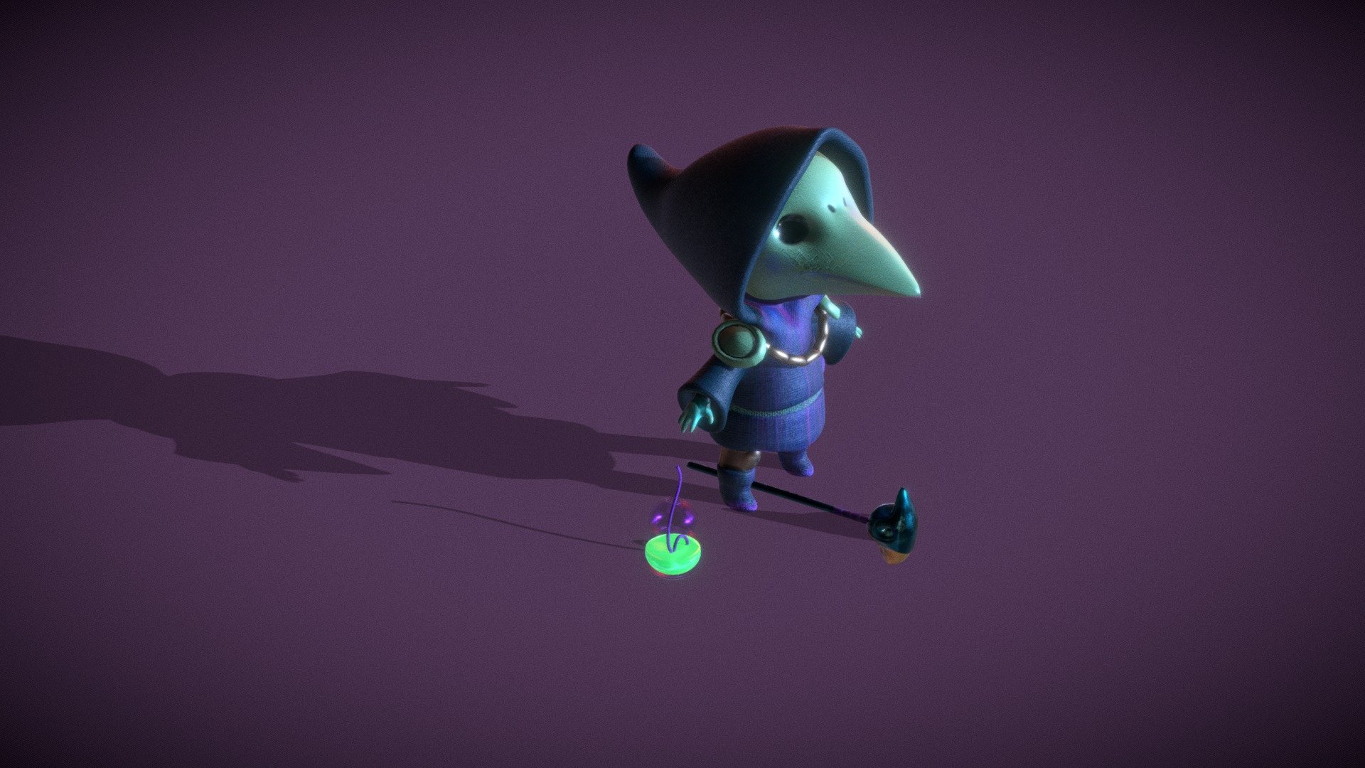 Plague Knight - Download Free 3d Model By Xzxpzy [1b2f36d] - Sketchfab