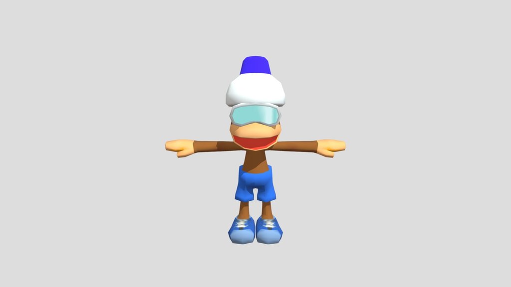 Blue Pants Monkey