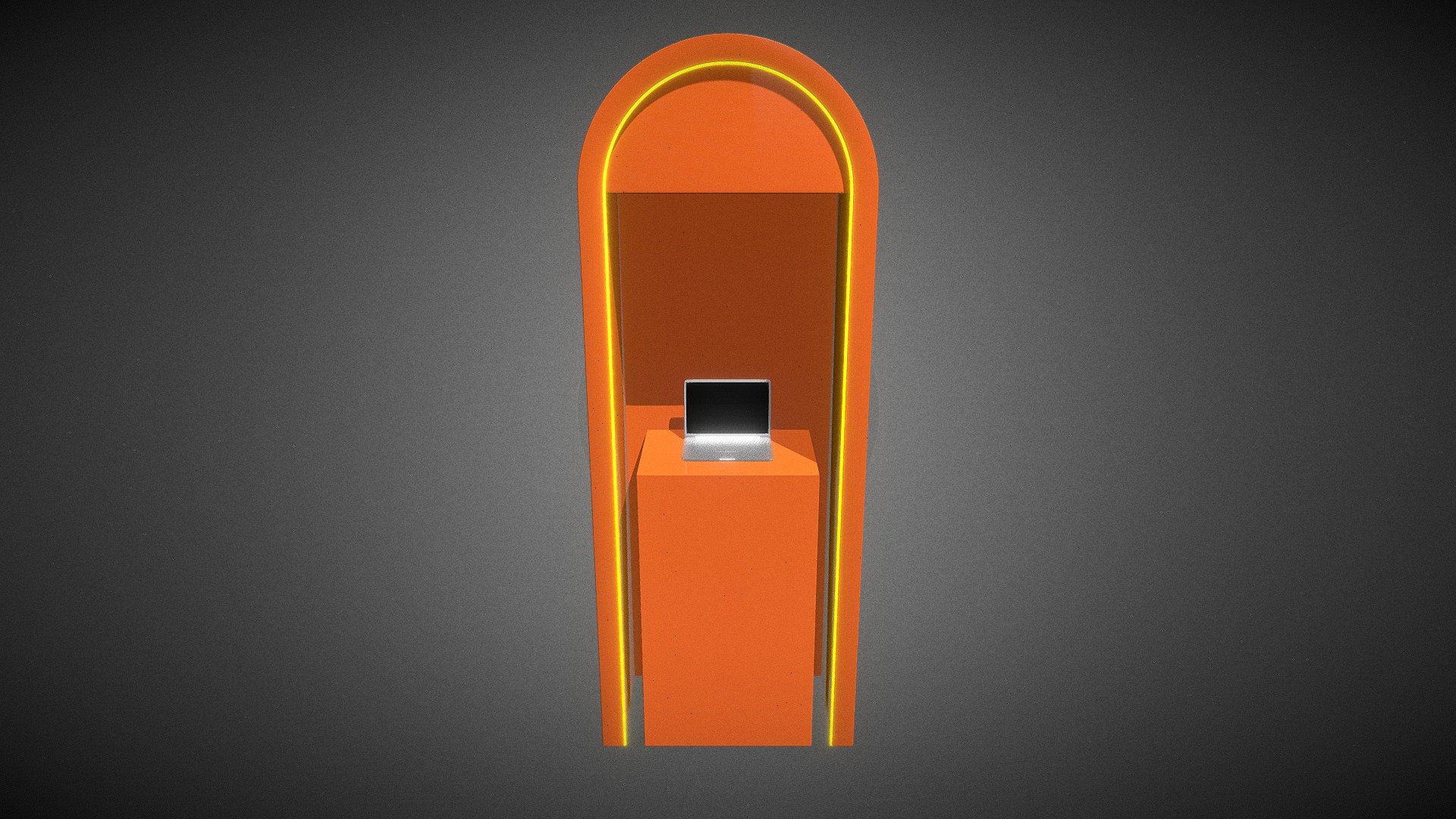Computer Station Booth Sketchfab - 3D model by jengouldevents [1b2fac2 ...