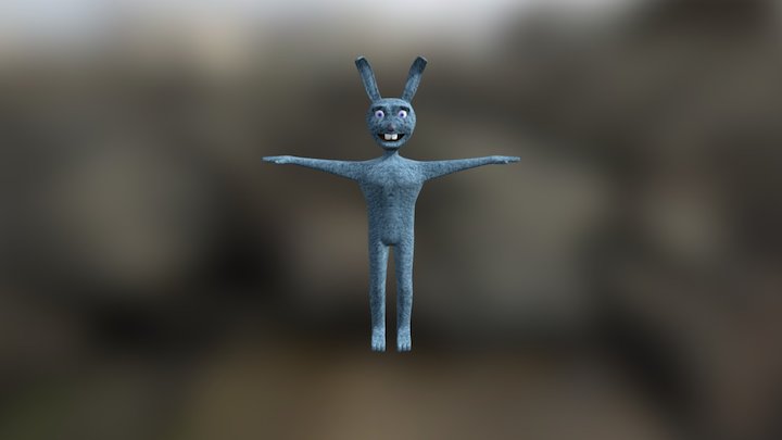 Ronaldo Rabbit 3D Model