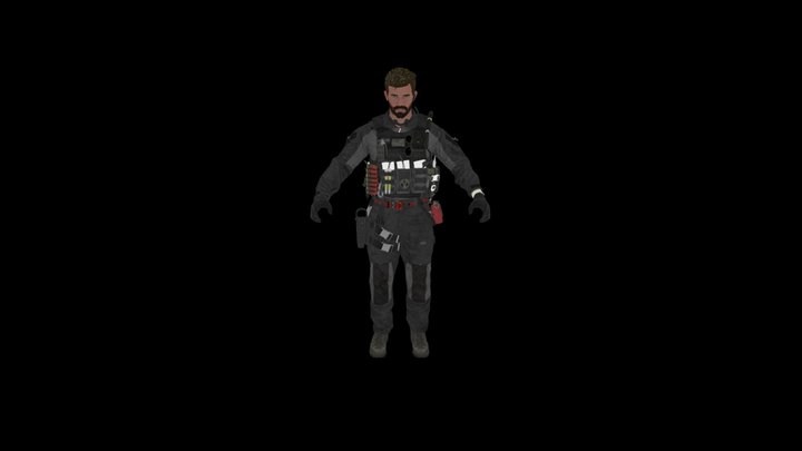 MWIII Graves – Modello 3D gratuito STL