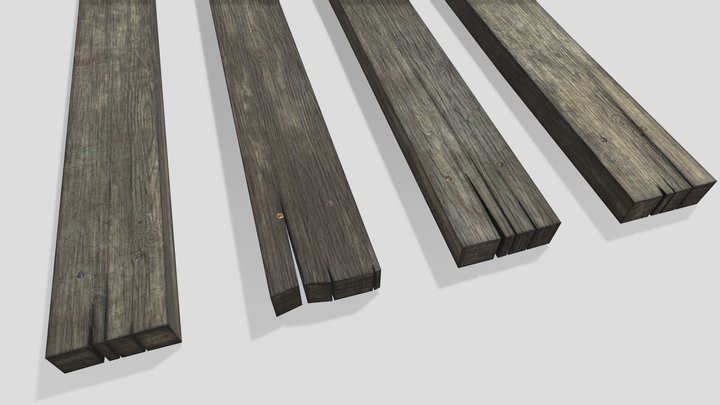 Planches - Planks 3D Model