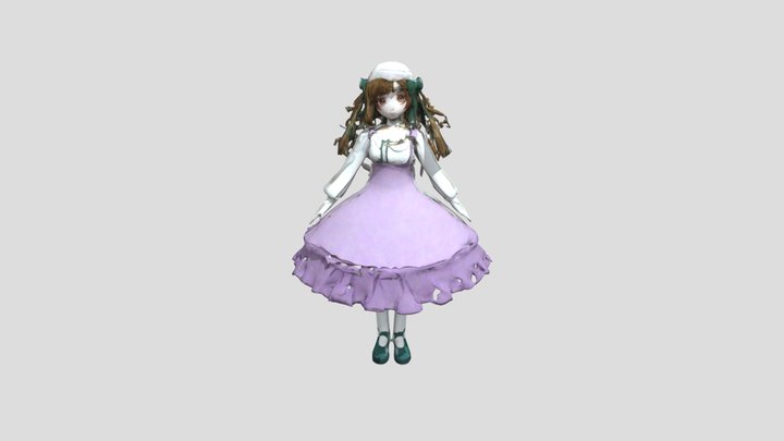 nagisa mikogami 3D Model