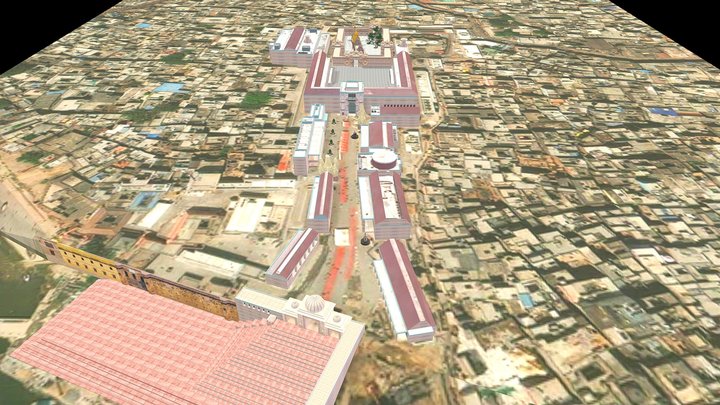 Shri Kashi Vishwanath Temple 3D Model