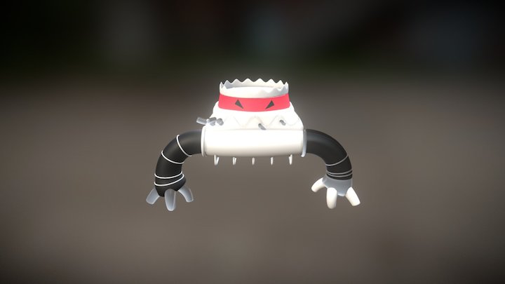 Robot Mechant Bras Ogi 3D Model