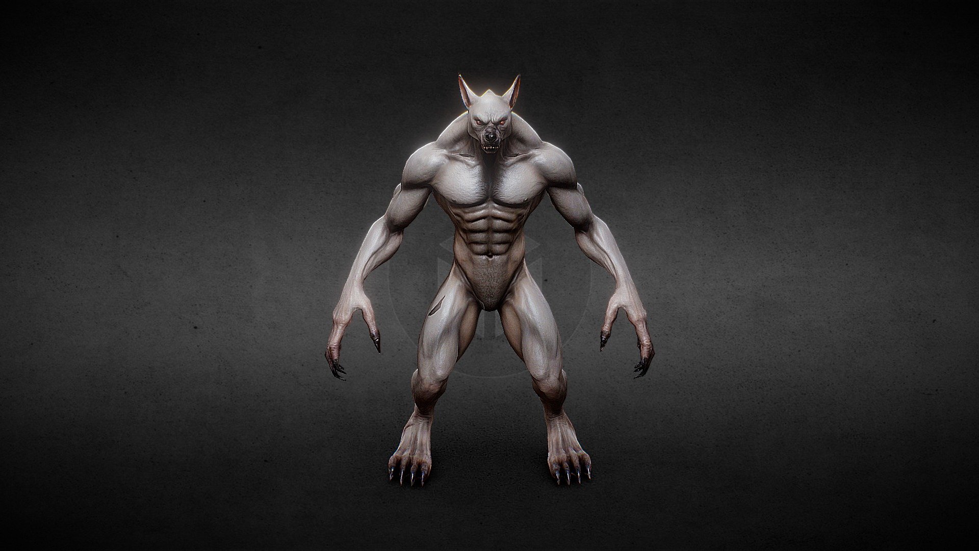 Werewolf - 3D model by eslamzakiiv [1b33442] - Sketchfab