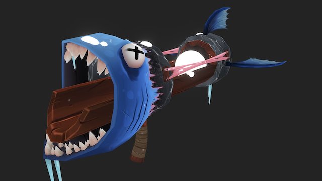 Snow Ball Gun 3D Model