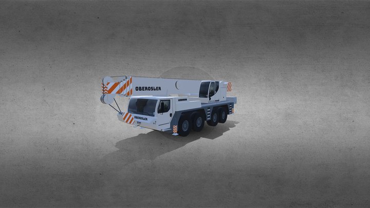 Crane LIEBHERR 1070 4.2 3D Model