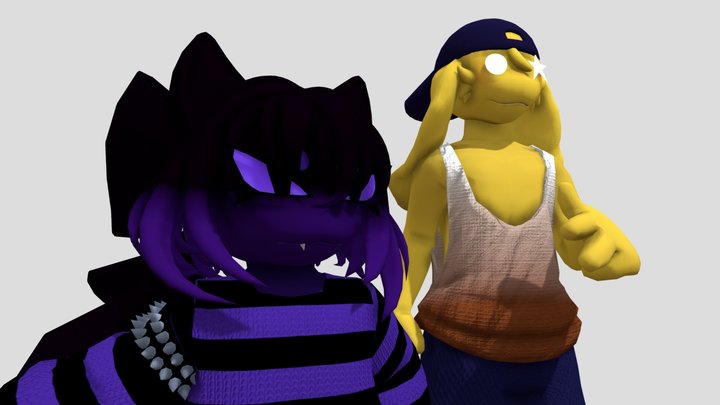 Kiwiquest And Headdzo 3D Model