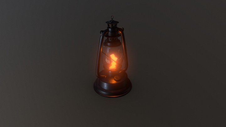 🗿 [Archive] SM Kerosene Lamp 01 A – Modelo 3D gratuito STL