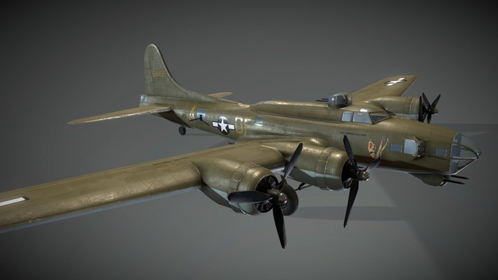 B-17 3D Models - Sketchfab