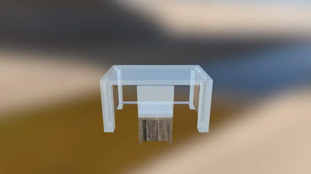 Unpleasant Design - Desk 3D Model