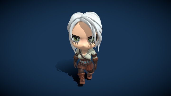 Ciri_Sketchfab 3D Model