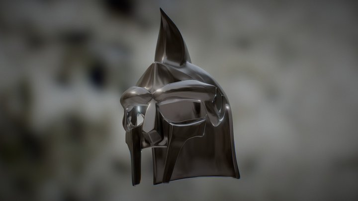 Gladiator Helmet 3D Model