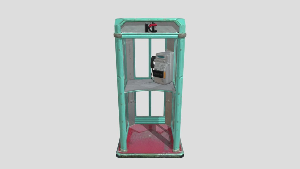 Korean Payphone Booth