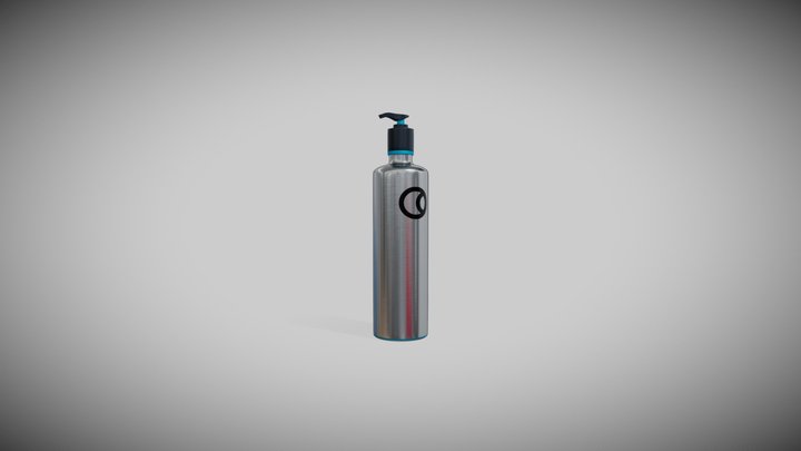 3D Liquid Soap Bottle - Product Visuals 3D Model