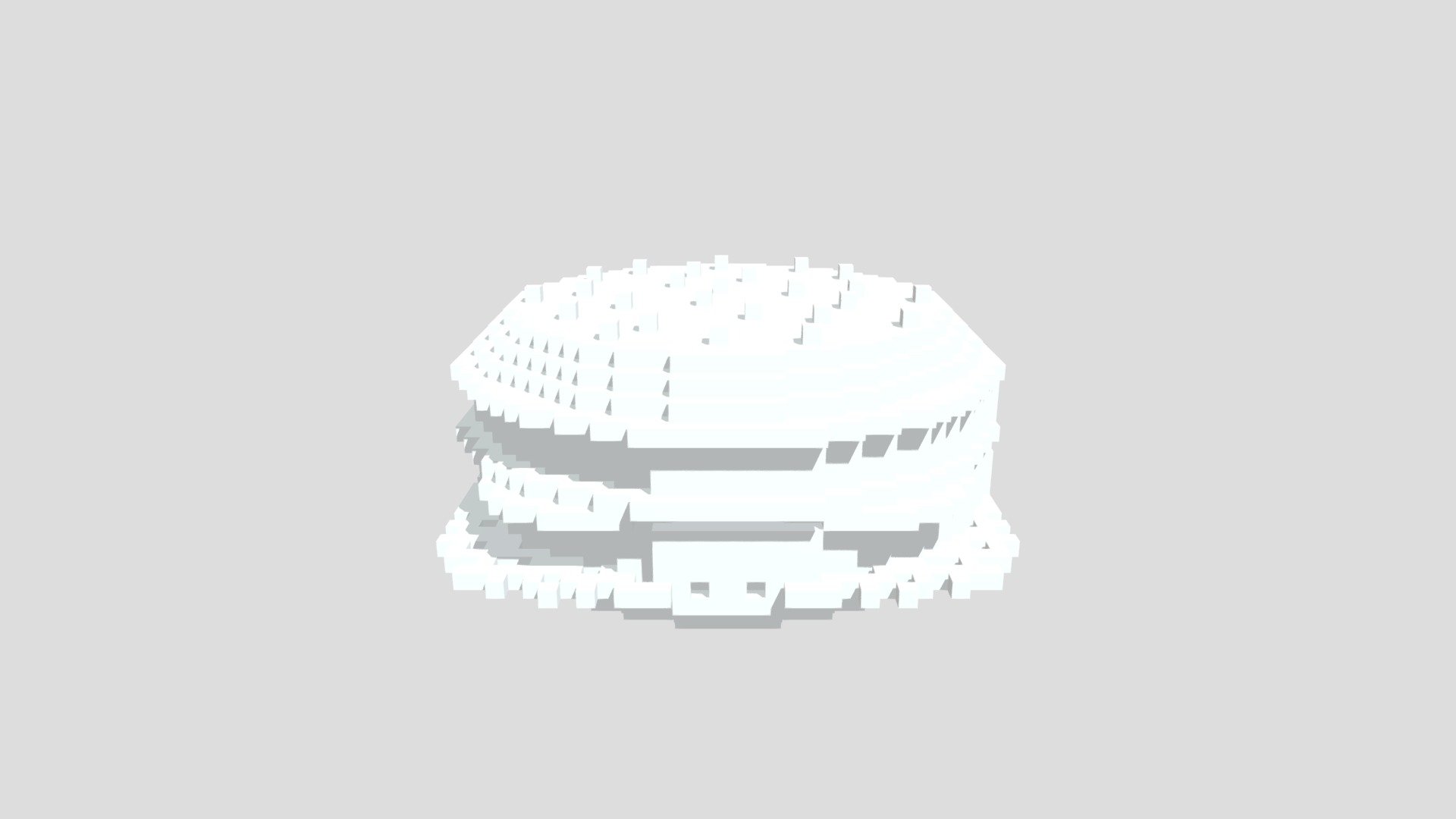 burguer voxel