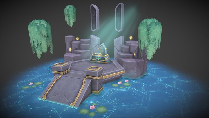Zereth Mortis - Scene 3D Model