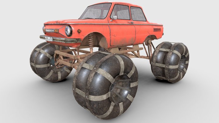 zaporozhec (ZAZ 968M) 4K - 3D model by Roman [1b3720b] - Sketchfab