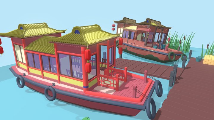Old And New 3D Model