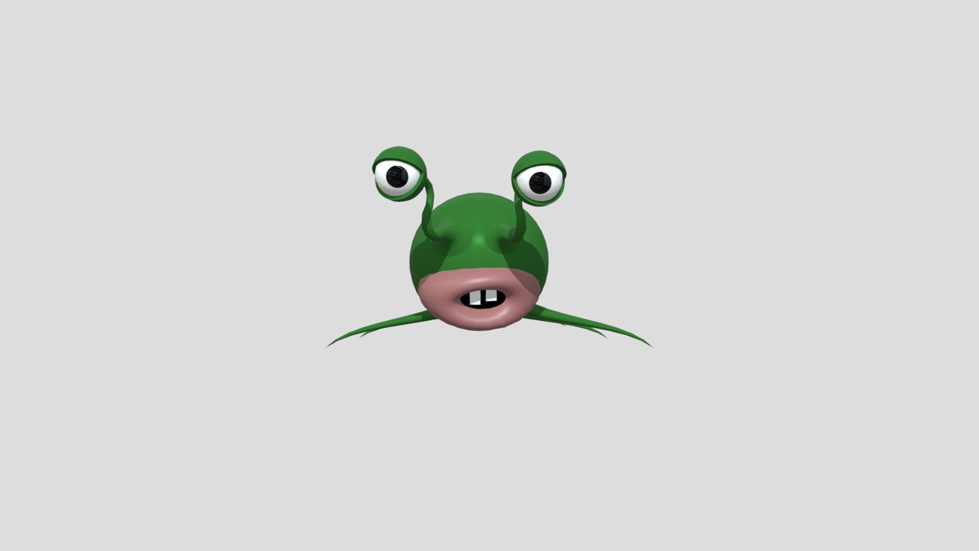Alien Creature Head