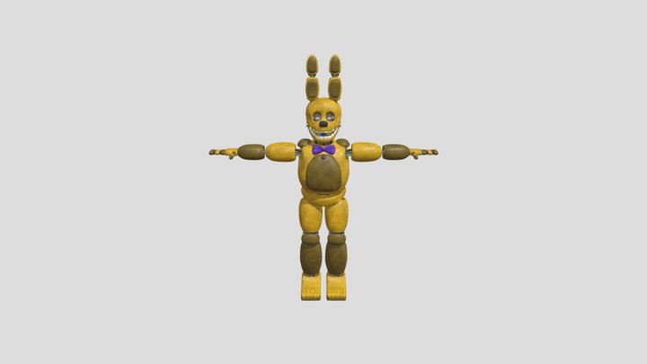 Tyrexchip Spring Bonnie 3D Model