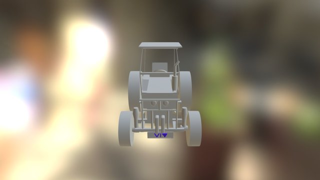 Tractor 3D Model