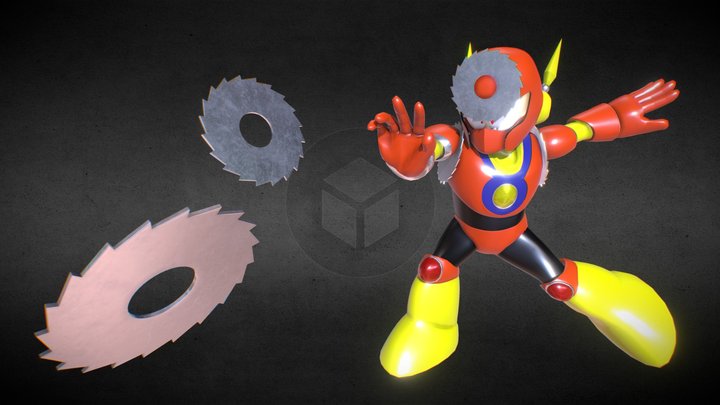 Metal Man 3D Model
