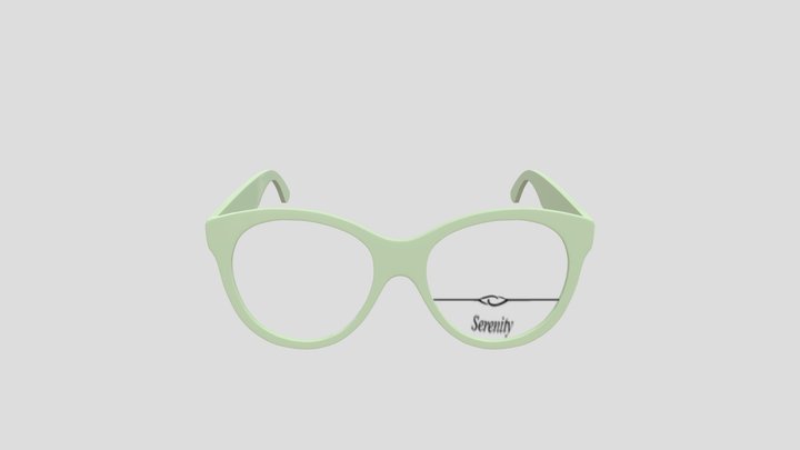 Serenity Collection Glasses 3D Model