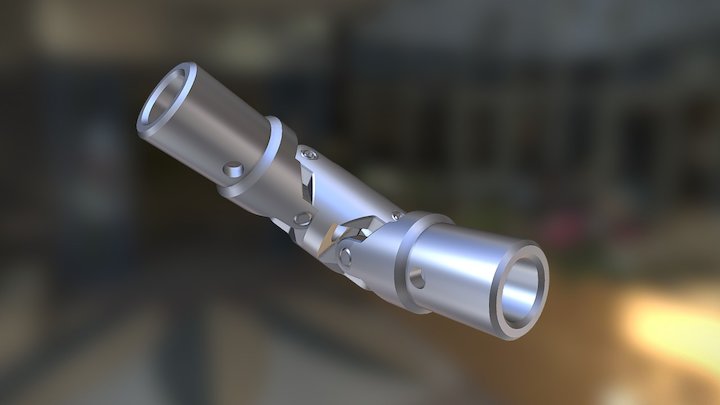 Articulated coupling Type 2 3D Model
