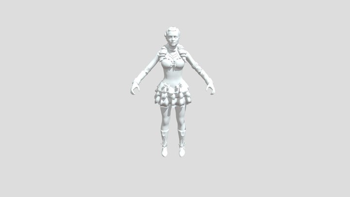 Jessica Rose, Femme Fatal 3D Model