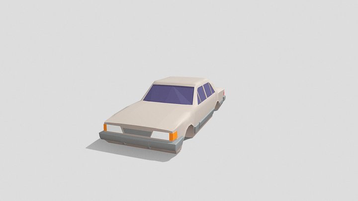 Diplomata low poly 3D Model