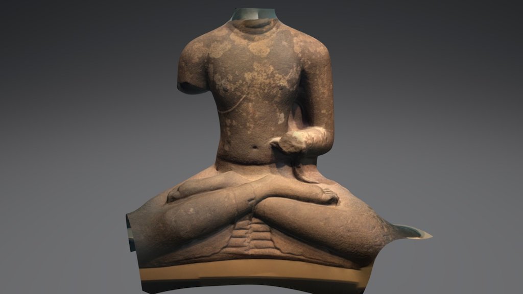 (Rerun) Headless Buddha from SF Asian Art Museum