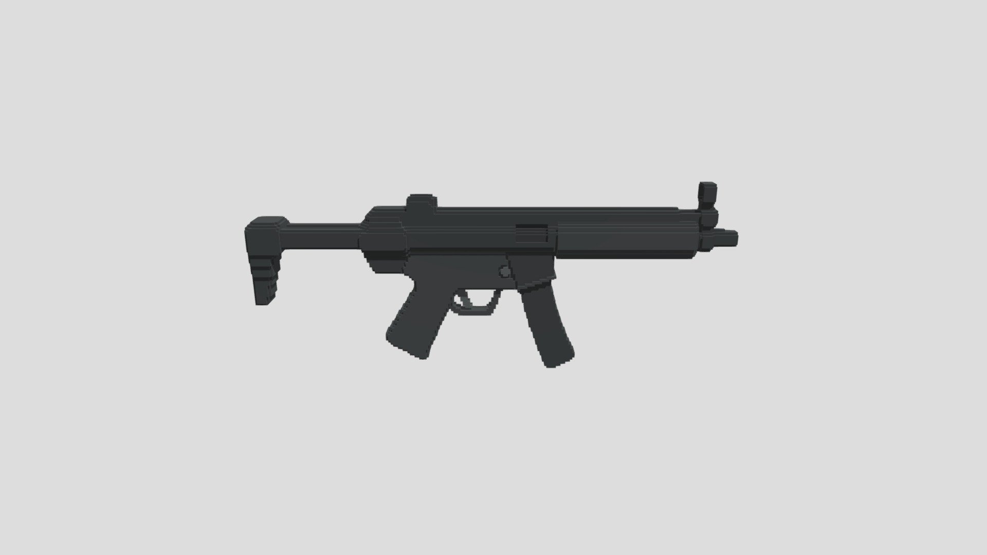 MP5 voxel - 3D model by mxrcel (@mxrcel7475) [1b3f8eb] - Sketchfab