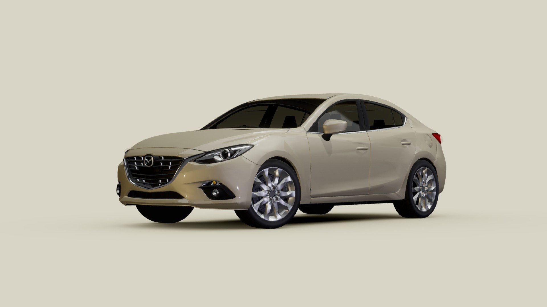 Mazda 3 - Download Free 3D Model By Isteven (@Onesteven) [1B3F9C6]