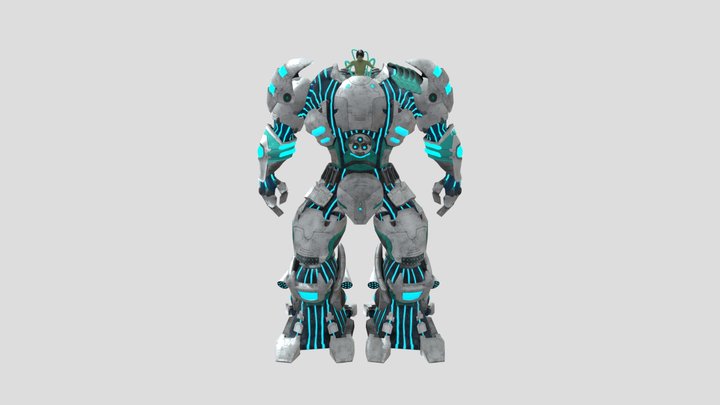 Alien Mech 3D Model