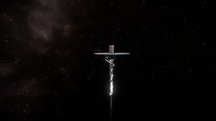 Project Helios Space Station 3D Model