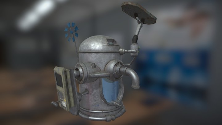 Rustborn Water Purifier | DAE 3D Model