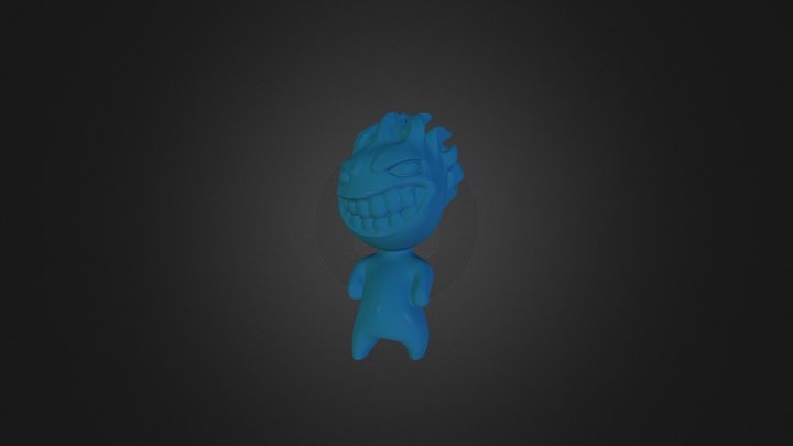 F-avto logo character 3D Model