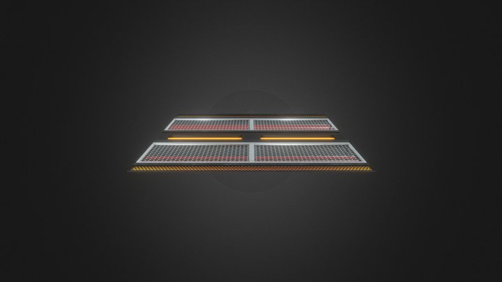 Sci-Fi Floor 3D Model