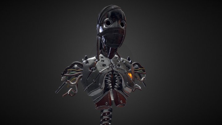 Junkbot 3D Model