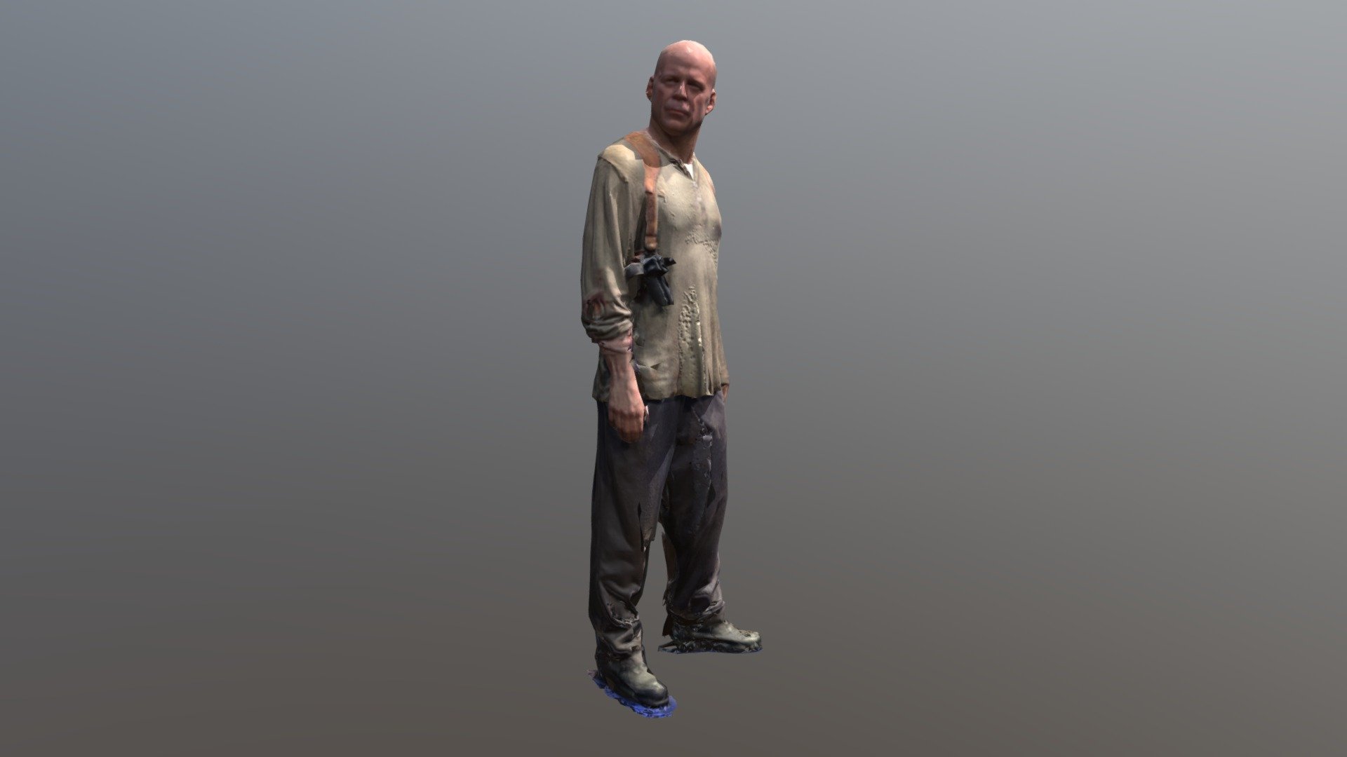 Bruce Willis (Die Hard) - Download Free 3D model by David Wigforss ...