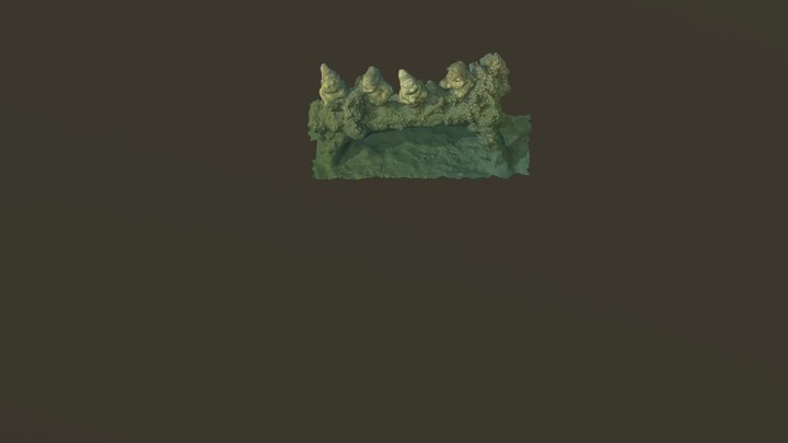 Gnomes in the lake 3D Model