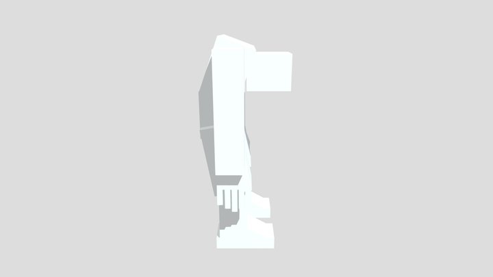 Mutant Zombie 3D Model