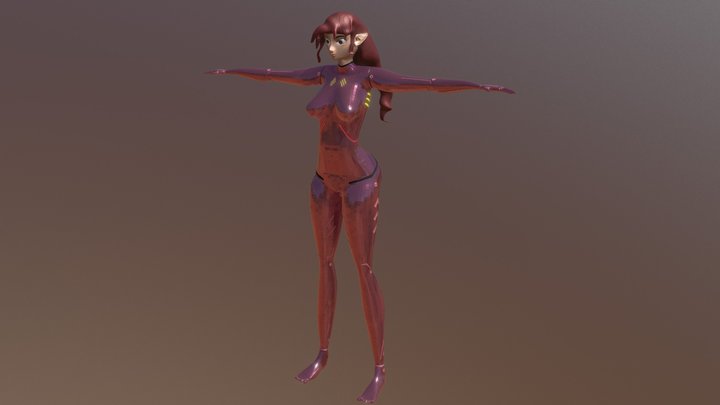 Girl_G2 3D Model