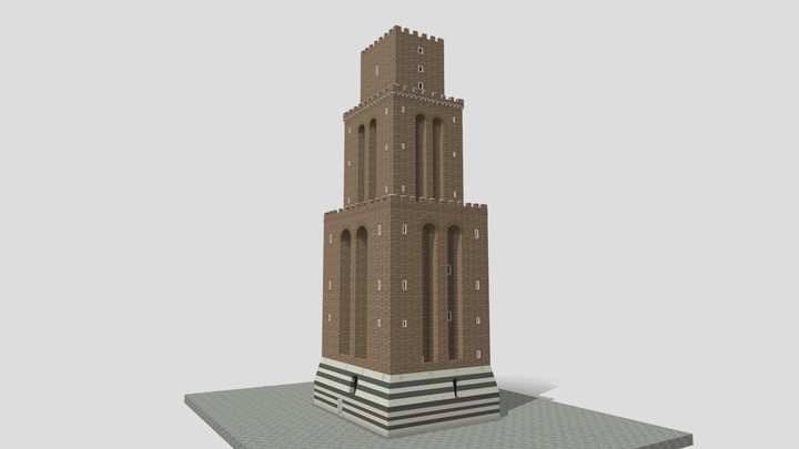 Torre Dei Conti 3D Model