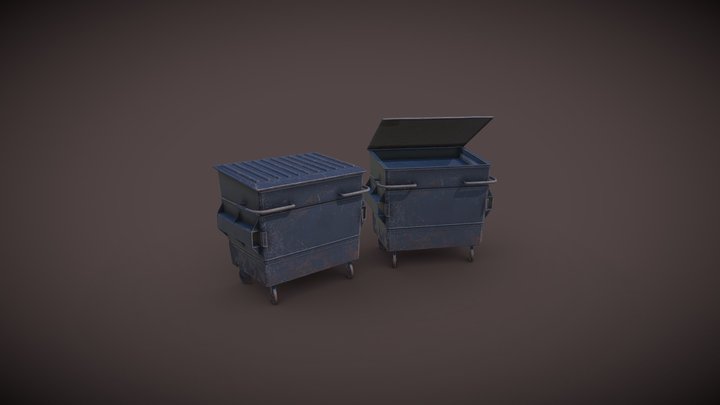 Dumpster 3D Model