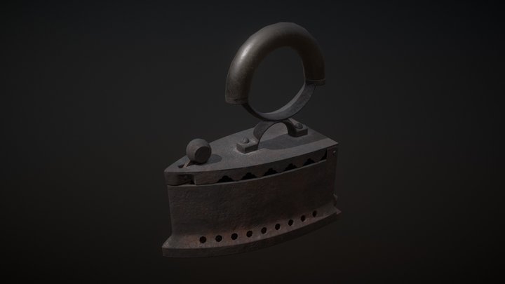 Coal Iron 3D Model