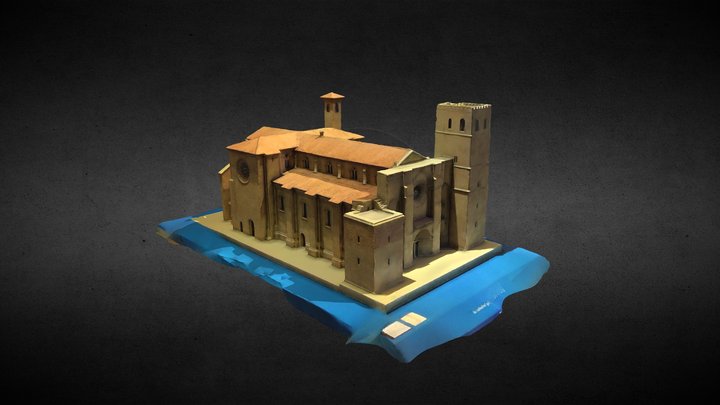 Catedral de Santa María de Sigüenza - Maqueta 3D Model