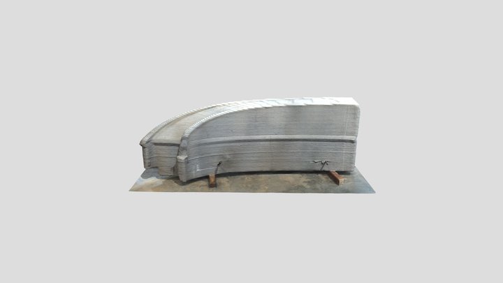 Model D - D850 - Neupraveno 3D Model